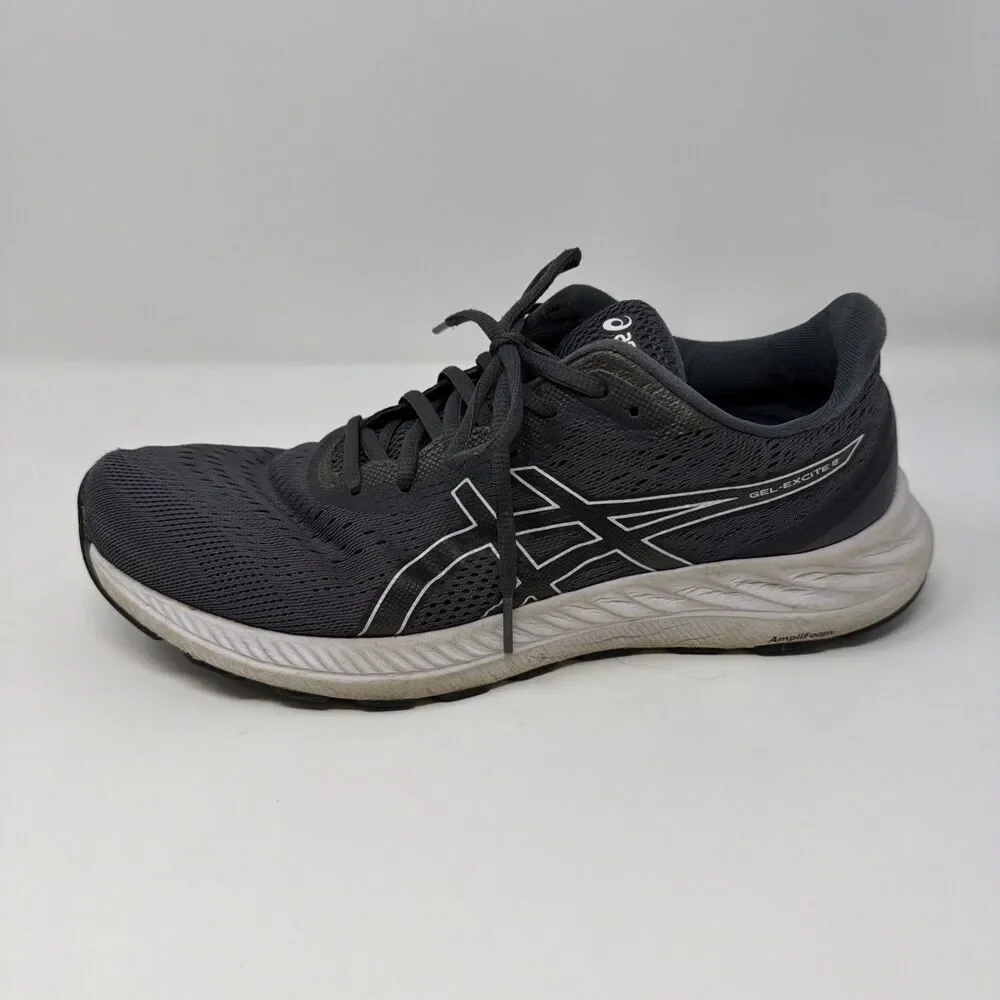 Asics Gel-Excite 8 1011B036 Gray Running Shoes Sneakers Men's Size 10.5